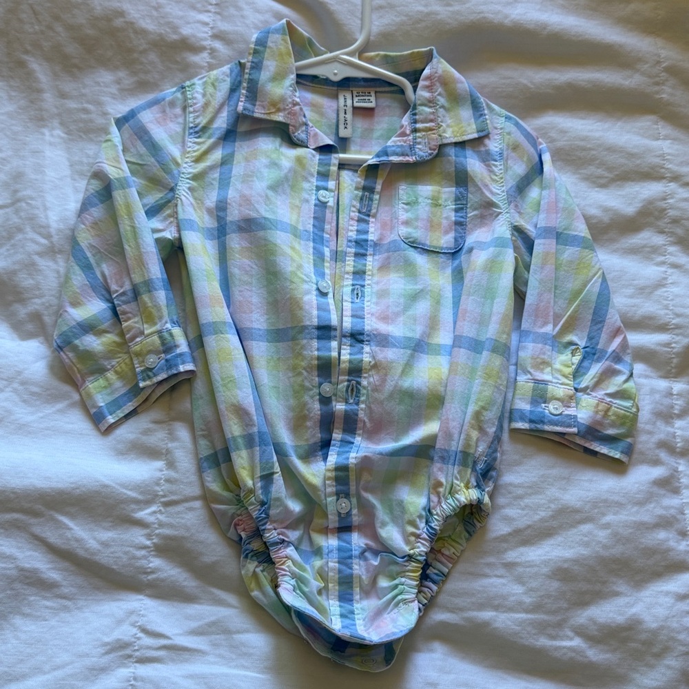 Janie and Jack baby boys pastel top